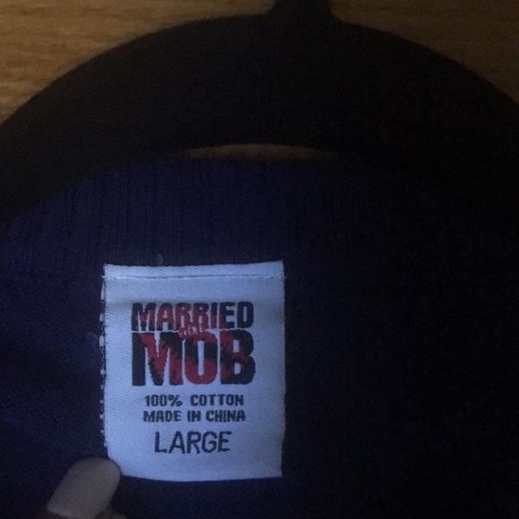 Married to the Mob Navy Cardigan - Picture 3 of 4